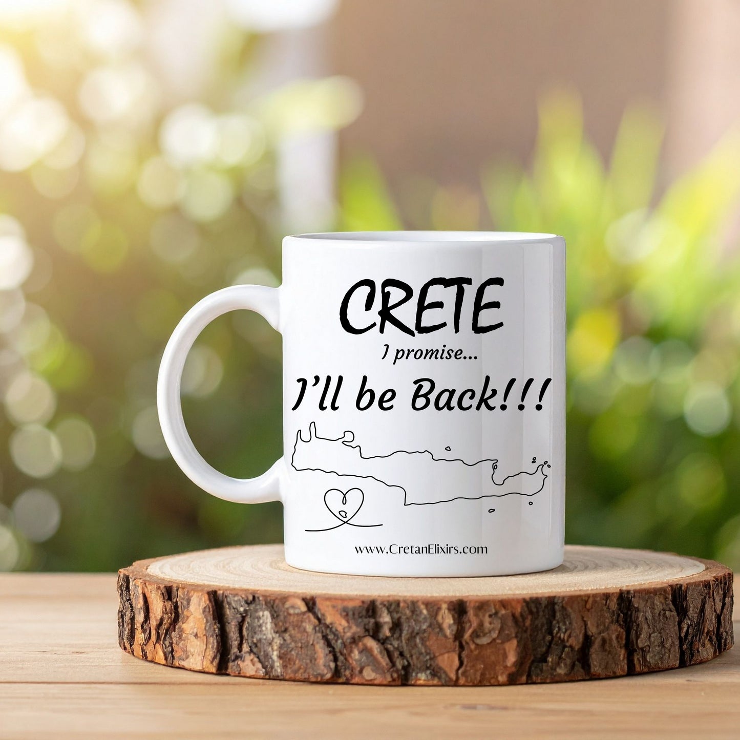 Cretan Memories Mug I'll be back