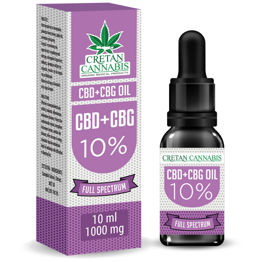 CBD+CBG Cannabis Oil Full Spectrum (10%)