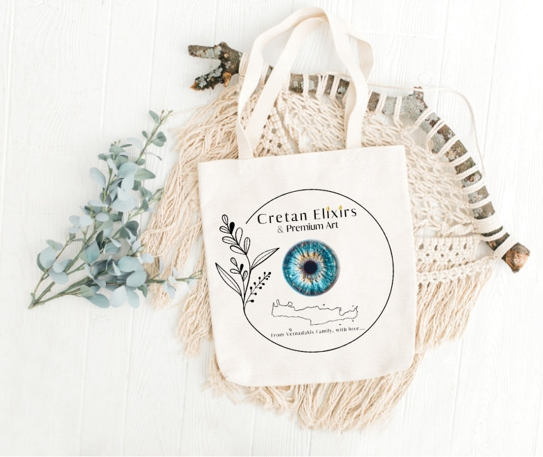 Tote Bag Υφασμάτινη με Εκτύπωση Λογοτύπου
