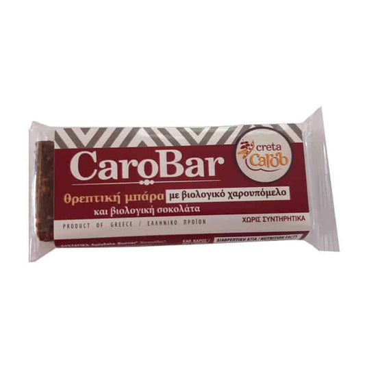Nutrition Carob Bar with Chocolate 45gr. BIO