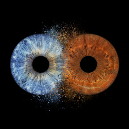 Double Iris Photography Metal Poster Explosion-2