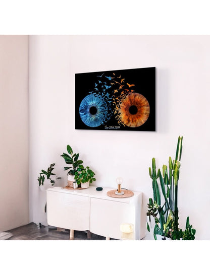 Quad Iris Photography Metal Poster